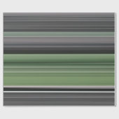 抽象芸術#1：オリーブグリーンとグレー ラッピングペーパー (フラット)