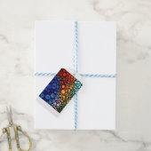 抽象芸術-1 ギフトタグ (より糸付き)