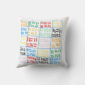 抽象芸術-1 クッション (裏面)