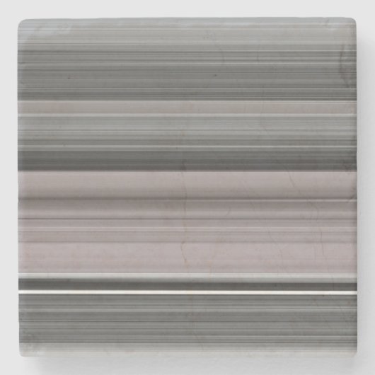 抽象芸術#1：グレー ストーンコースター (正面)