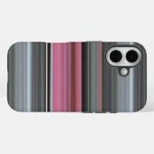 抽象芸術#1:ピンクとグレー Case-Mate iPhoneケース (裏面 (横))