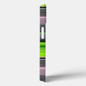 抽象芸術#1:ライムとグレーのCase-Mate iPhoneケース Case-Mate iPhoneケース (裏面 / 右)