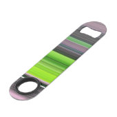 抽象芸術#1:ライムとグレー スピード栓抜き (正面アングル)