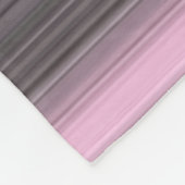 抽象芸術#1:ライムとグレー フリースブランケット (角)