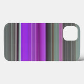 抽象芸術#1:紫と灰色のCase-Mate iPhoneケース Case-Mate iPhoneケース (裏面 (横))