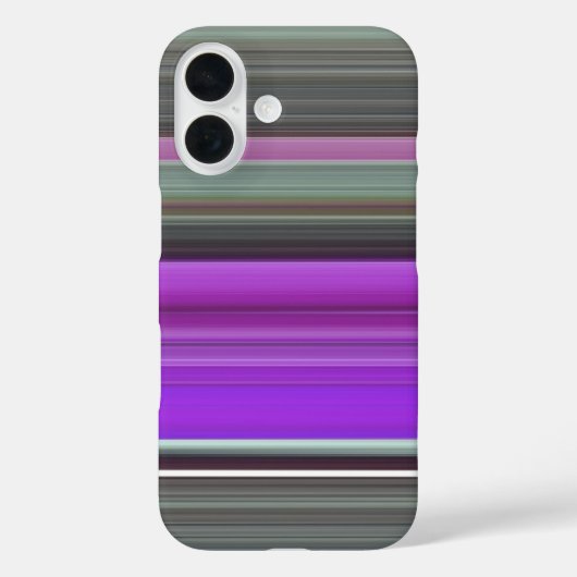 抽象芸術#1：紫と灰色のCase-Mate iPhoneケース Case-Mate iPhoneケース (裏面)