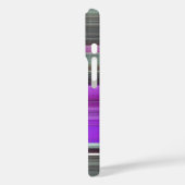 抽象芸術#1：紫と灰色のCase-Mate iPhoneケース Case-Mate iPhoneケース (裏面 / 左)