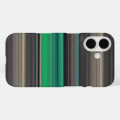 抽象芸術#1:緑と灰色 Case-Mate iPhoneケース (裏面 (横))