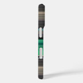 抽象芸術#1:緑と灰色 Case-Mate iPhoneケース (裏面 / 右)