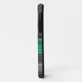 抽象芸術#1:緑と灰色 Case-Mate iPhoneケース (裏面/左)