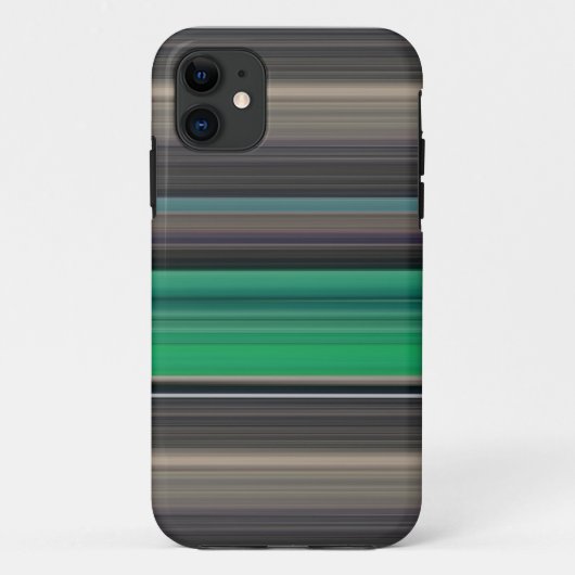 抽象芸術#1:緑と灰色 Case-Mate iPhoneケース (裏面)
