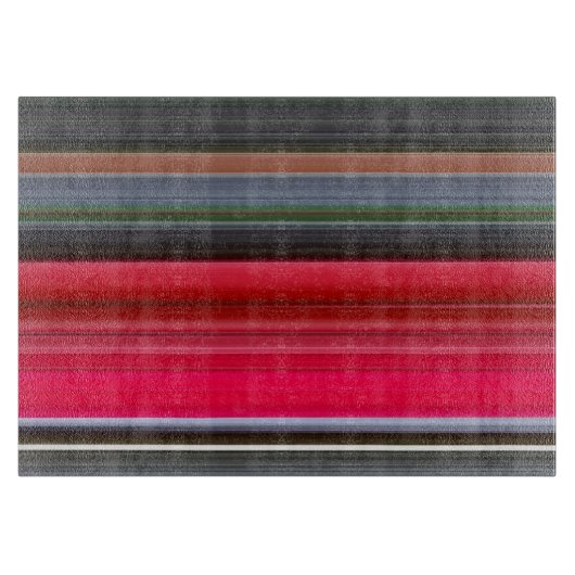 抽象芸術#1：赤と灰色 カッティングボード (正面)