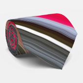 抽象芸術#1：赤と灰色 ネクタイ (ロール)