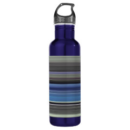 抽象芸術#1：青と灰色 ウォーターボトル
