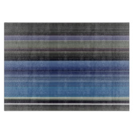 抽象芸術#1：青と灰色 カッティングボード