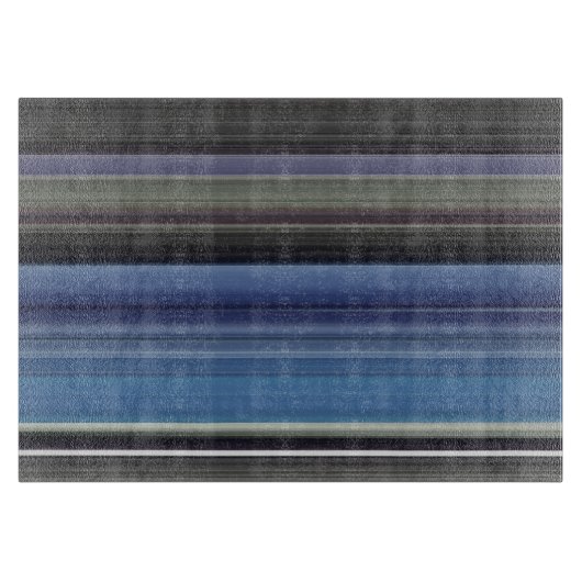 抽象芸術#1：青と灰色 カッティングボード (正面)