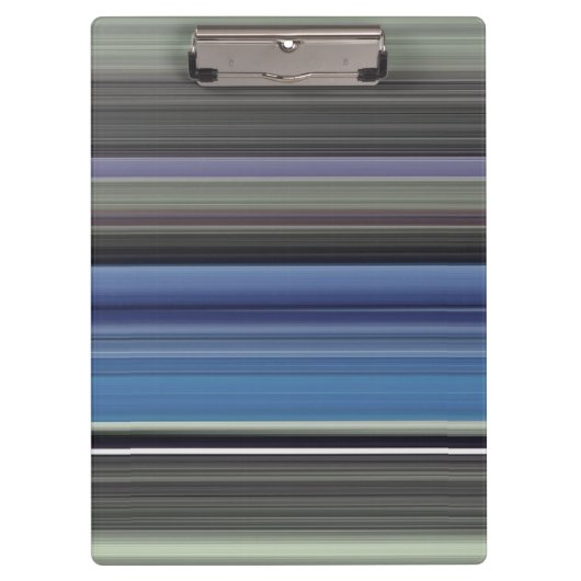 抽象芸術#1：青と灰色 クリップボード (正面)