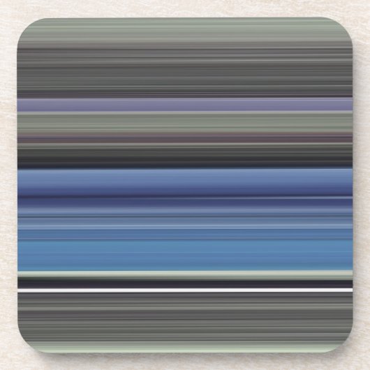 抽象芸術#1：青と灰色 コースター (正面)