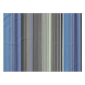 抽象芸術#1：青と灰色 テーブルクロス (正面(横))