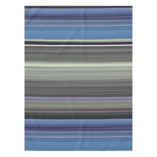 抽象芸術#1：青と灰色 テーブルクロス (正面)