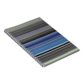 抽象芸術#1：青と灰色 ノートブック (右側)