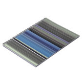 抽象芸術#1：青と灰色 ノートブック (左側)