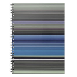 抽象芸術#1：青と灰色 ノートブック