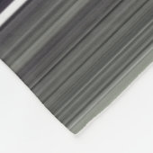 抽象芸術#1：青と灰色 フリースブランケット (角)