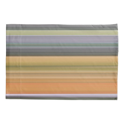 抽象芸術#1：黄色と灰色 枕カバー (裏面)