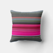 抽象芸術#1: Ceriseとgray クッション (裏面)