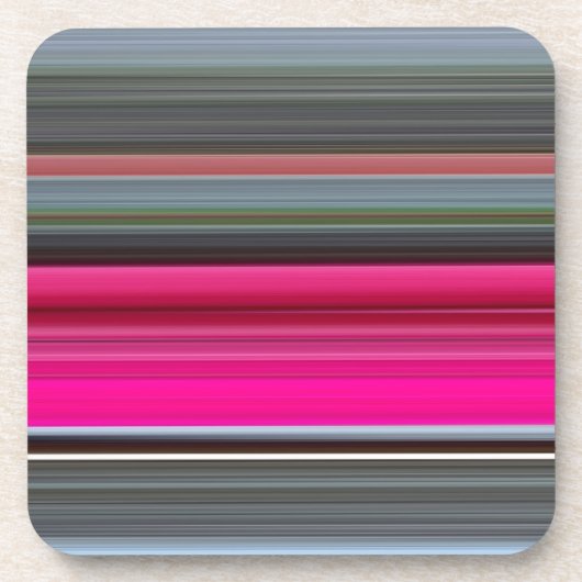 抽象芸術#1: Ceriseとgray コースター (正面)