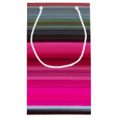 抽象芸術#1: Ceriseとgray スモールペーパーバッグ (裏面)