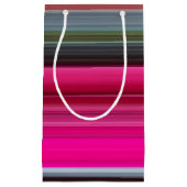 抽象芸術#1: Ceriseとgray スモールペーパーバッグ (正面)