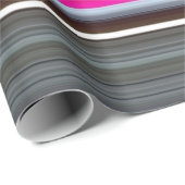 抽象芸術#1: Ceriseとgray ラッピングペーパー (ロールコーナー)