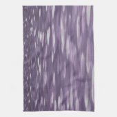 抽象芸術#1: Ultra Violetきらめく キッチンタオル (縦)