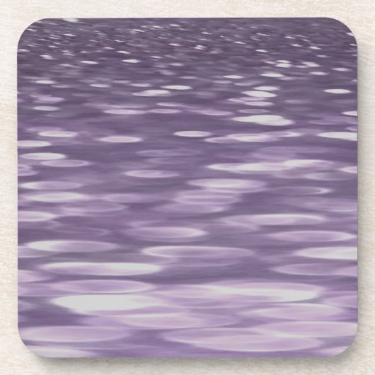 抽象芸術#1: Ultra Violetきらめく コースター (正面)