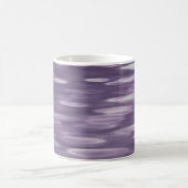 抽象芸術#1: Ultra Violetきらめく コーヒーマグカップ (中央)