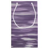 抽象芸術#1: Ultra Violetきらめく スモールペーパーバッグ (裏面)