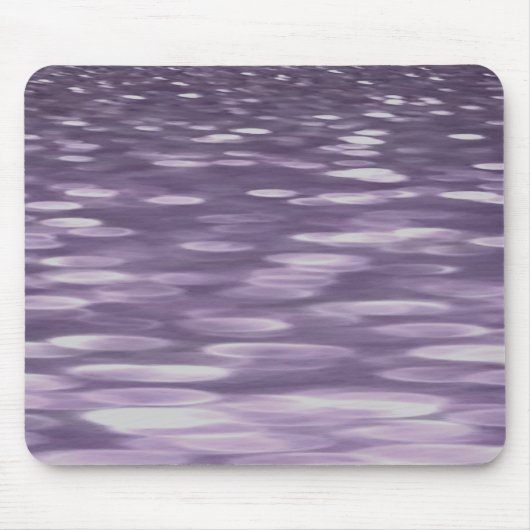 抽象芸術#1: Ultra Violetきらめく マウスパッド (正面)