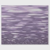 抽象芸術#1: Ultra Violetきらめく ラッピングペーパー (フラット)