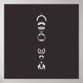 抽象芸術#294 ポスター (正面)