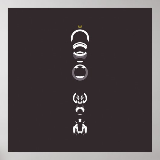 抽象芸術#294 ポスター (正面)