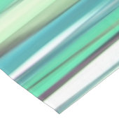 抽象芸術#2：アクアブルーぼやけグリーン テーブルクロス (アングル)