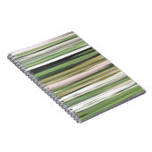 抽象芸術#2：オリーブグリーンぼやけ ノートブック (右側)