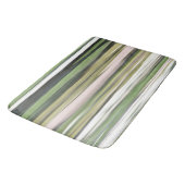 抽象芸術#2:オリーブグリーンぼやけ バスマット (アングル)