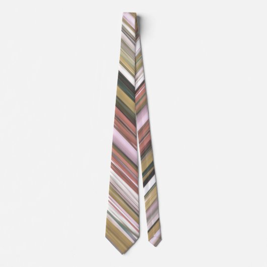 抽象芸術#2：秋の紅葉 ぼやけ ネクタイ (正面)