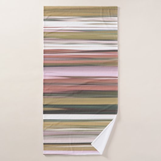 抽象芸術#2：秋の紅葉 ぼやけ バスタオル (バスタオル)