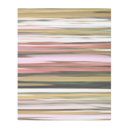 抽象芸術#2：秋の紅葉 ぼやけ メタルプリント