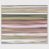 抽象芸術#2：秋の紅葉 ぼやけ ラッピングペーパー (フラット)