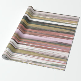 抽象芸術#2：秋の紅葉 ぼやけ ラッピングペーパー